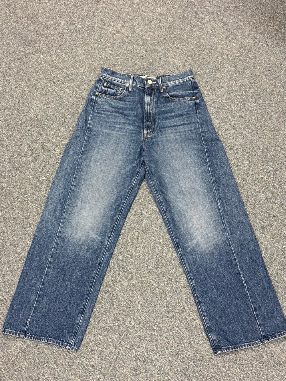 Mother half pipe ankle Relaxed Blue Jeans New W/O tag - Picture 12 of 14